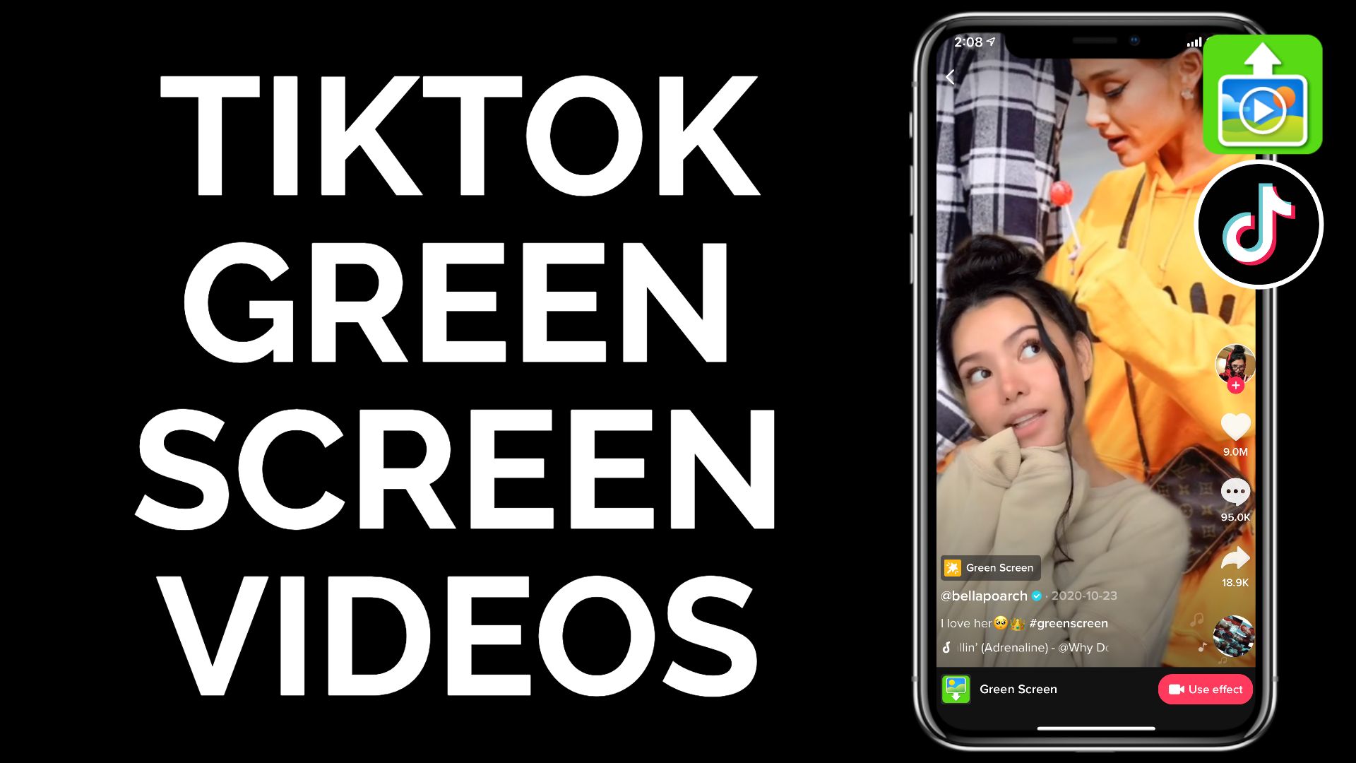 Exporting Your Green Screen Video To Tiktok