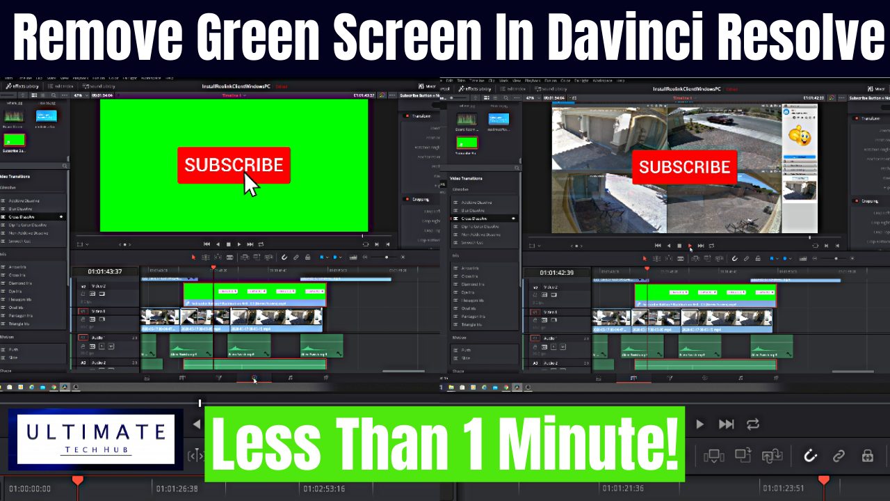 What Are The Benefits Of Removing Green Screen In Davinci Resolve 16?