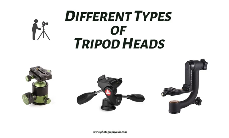 Types Of Tripods And Ball Heads
